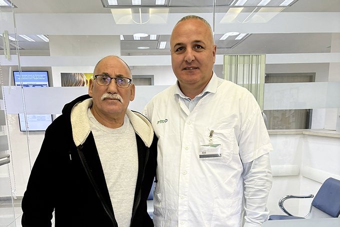 חייו של שמעון ניצלו בעקבות ערנות הצוות במרפאת כללית ב' בבית שאן